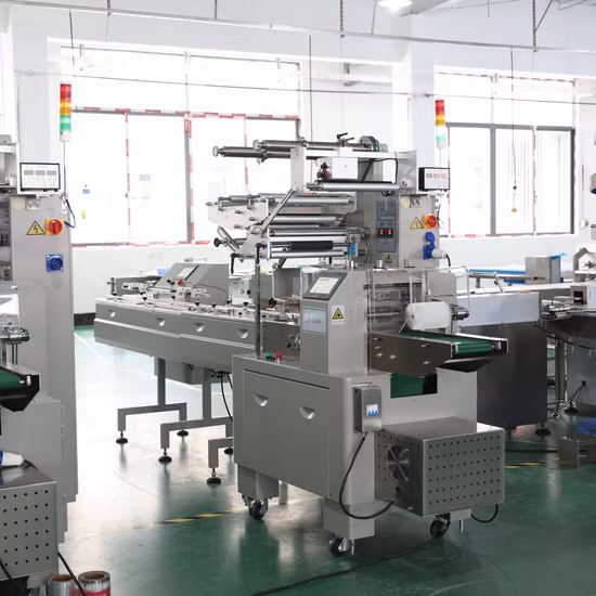Oatmeal Energy Protein Chocolate Nut Bars Packaging Machine