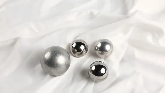 Kugel aus feinkörnigem AISI 52100 Chromstahl